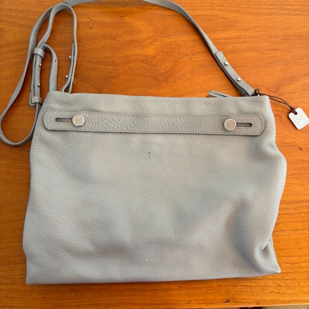 Skagen Gray Cross Body Satchel